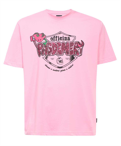 Shop Pas De Mer Officina T-shirt In Pink
