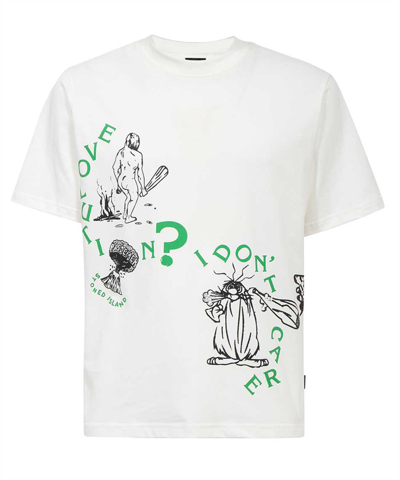 Shop Pas De Mer Evolution T-shirt In White