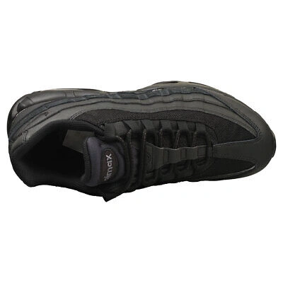 Pre-owned Nike Air Max 95 Essential Herren Black Sneaker Mode