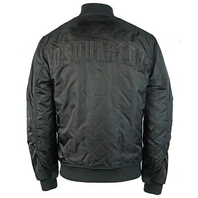 Pre-owned Dsquared2 Herren Bomber S71am0985 S49350 900 Jacke