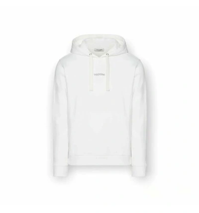 Pre-owned Valentino Hoodie Kapuze Herren Weiss L Sale