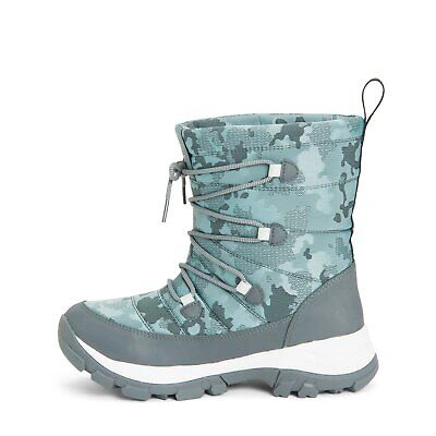 Pre-owned Muck Boots - Damen Gummistiefel "nomadic" (fs8441) In Grau/blau