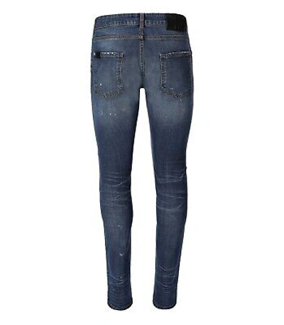 Pre-owned John Richmond Iggy Dunkelblaue Jeans Herren