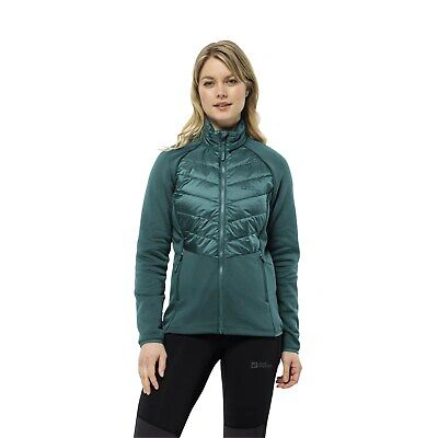 Pre-owned Jack Wolfskin Luntal 3in1 Jacket Women Sea Green Gr. L Damen Jacke