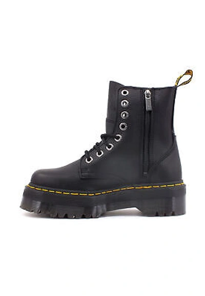 Pre-owned Dr. Martens' Dr.martens Pisa Stiefelette Amphibisch Frau Black Jadoniii-26378001