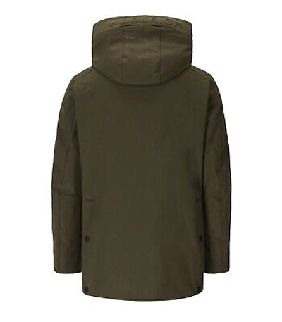 Pre-owned Woolrich Soft Shell Militärgrüner Parka Herren