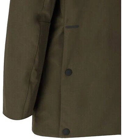 Pre-owned Woolrich Soft Shell Militärgrüner Parka Herren