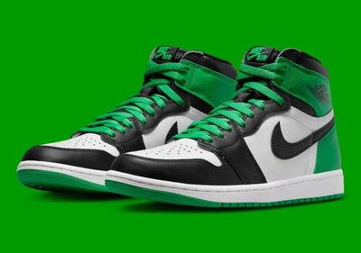 Pre-owned Jordan Air  1 Retro Og High Lucky Green [eu 42] [us 8.5] [uk 7.5] [dz5485-031]