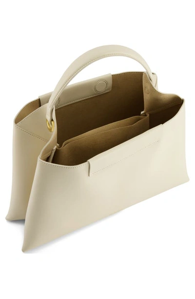 Ree Projects Mini Elieze Leather Shoulder Bag In Beige