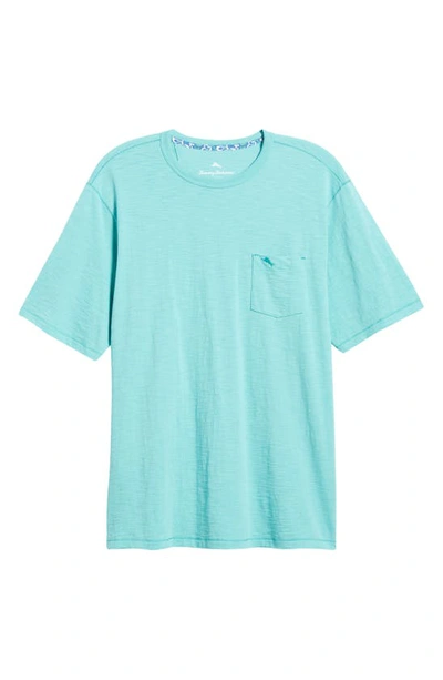 Shop Tommy Bahama Bali Beach Crewneck T-shirt In Blue Freeze