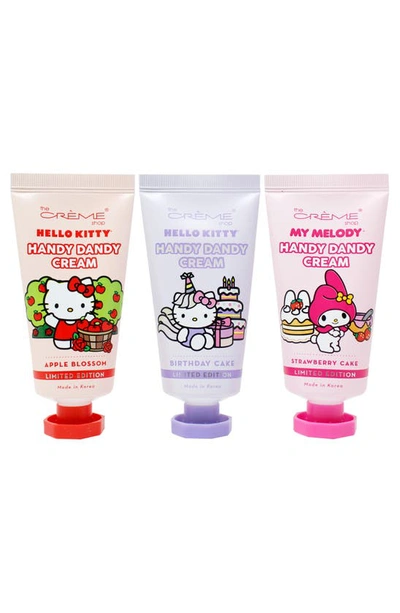 The Creme Shop X Hello Kitty Friends Dry Skin Repair Hand Cream Set $30 Value