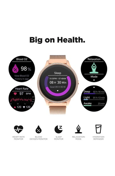 Shop I Touch Itouch Sport 4 Smartwatch, 36mm In Rose Gold