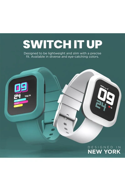 Shop I Touch Itouch Flex Smartwatch, 43.5mm X 45.3mm In Ocean Green