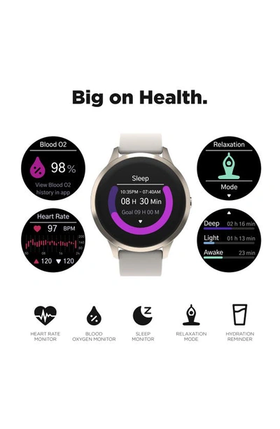 Shop I Touch Itouch Sport 4 Smartwatch, 34.5mm In Titanium