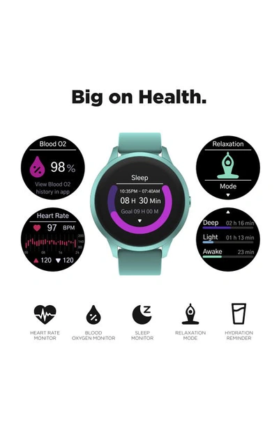 Shop I Touch Itouch Sport 4 Smartwatch, 46mm In Ocean Green