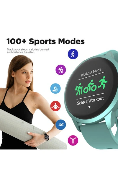 Shop I Touch Itouch Sport 4 Smartwatch, 46mm In Ocean Green