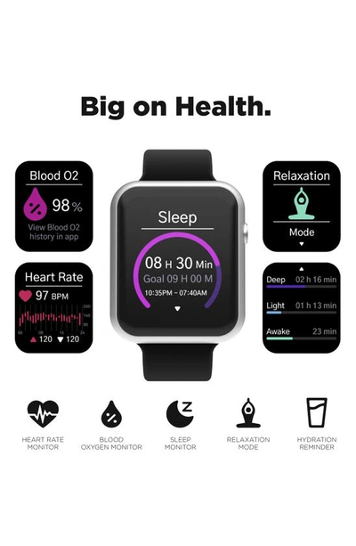 Shop I Touch Itouch Air 4 Smartwatch, 43mm In Black