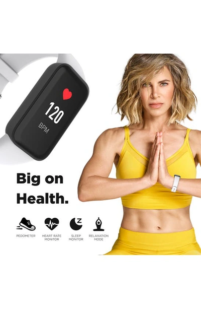 Shop I Touch Itouch Jillian Michaels Fittness Tracker, 43mm X 20mm In White