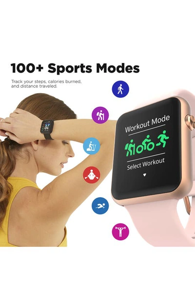 Shop I Touch Itouch Air 4 Smartwatch, 44mm In Blush