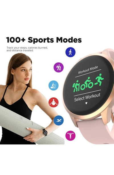 Shop I Touch Itouch Sport 4 Smartwatch, 36mm In Blush