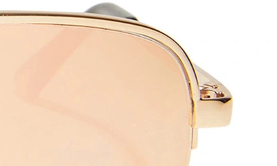 Shop Diff 59mm August Aviator Sunglasses In Gold