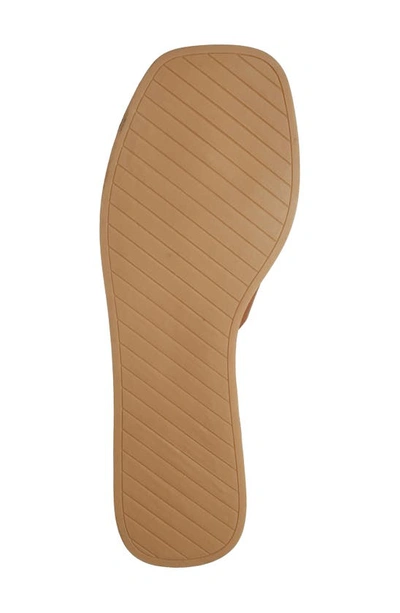 Steve Madden Holmes Slide Sandal In Cognac