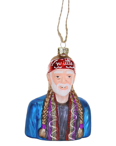 Shop Cody Foster & Co. Willie Nelson Ornament In Multi