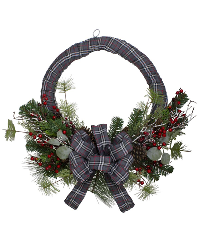 Shop Northlight Plaid Artificial Christmas Wreath