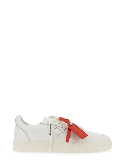 Shop Off-white Low Vulcanized Sneaker In White