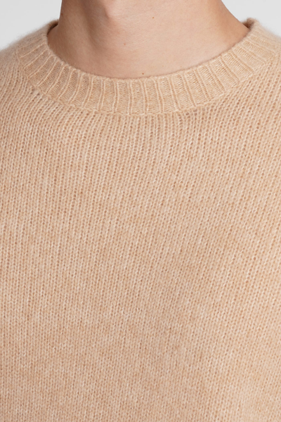 Shop Roberto Collina Knitwear In Camel Cashmere