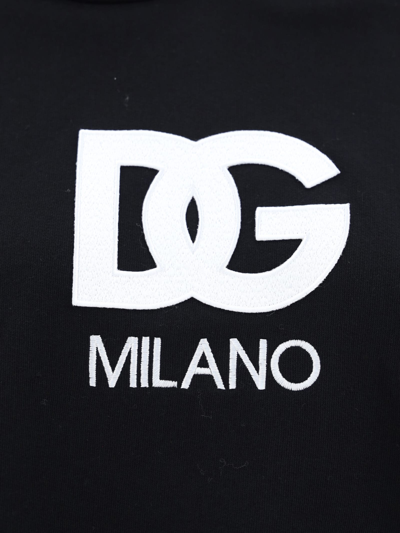 Shop Dolce & Gabbana Hoodie In Nero