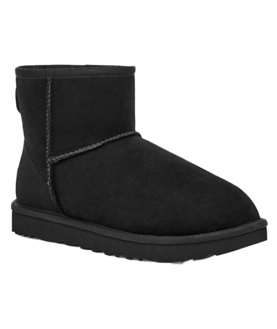 Ugg Classic Mini Ii Shearling Boots In Nero