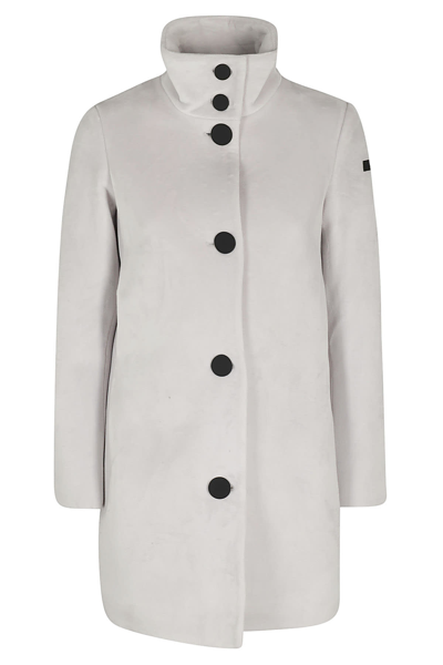 Shop Rrd - Roberto Ricci Design Velvet Neo Coat Wom Jkt In Bianco