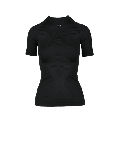 Shop Balenciaga Womens Black T-shirt