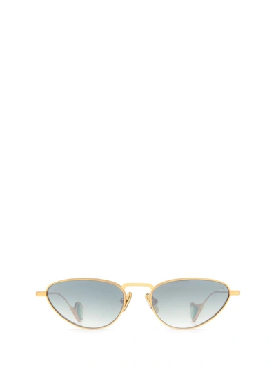 Shop Eyepetizer Sunglasses In Matt Gold