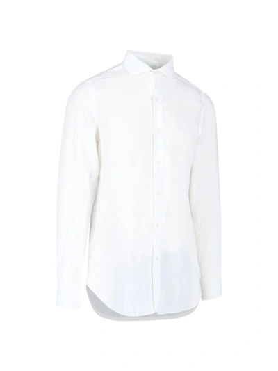Shop Finamore Shirts In White