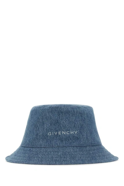 Shop Givenchy Hats And Headbands In Blue