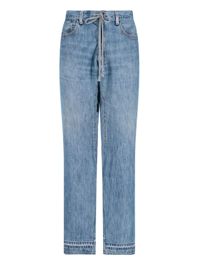Shop Greg Lauren Jeans In Blue