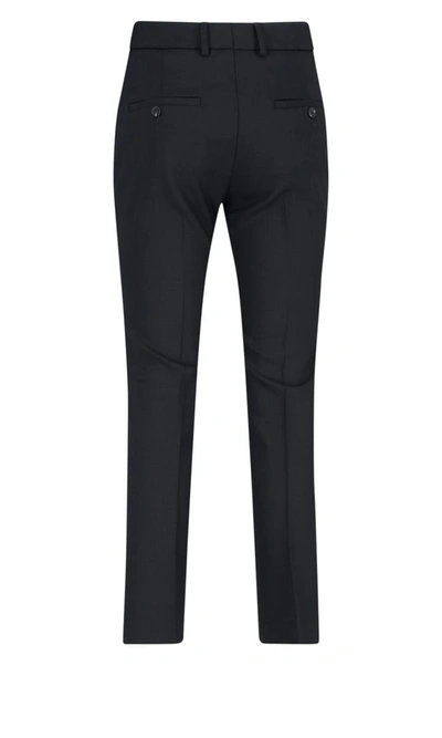 Shop Incotex Trousers In Black