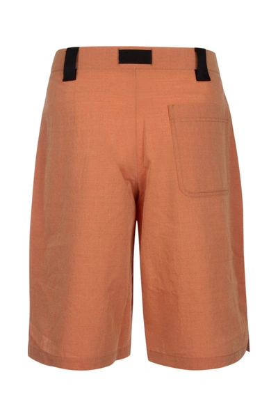 Jacquemus Men's Bermuda Shorts In Brown