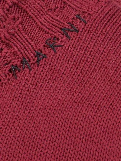 Shop Marni Sweaters In Red