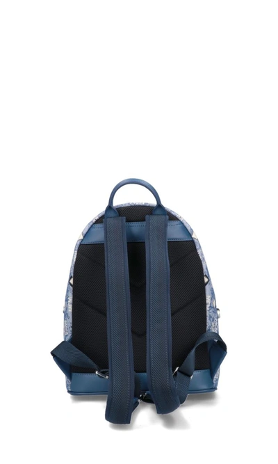 Mcm Backpack In Blue