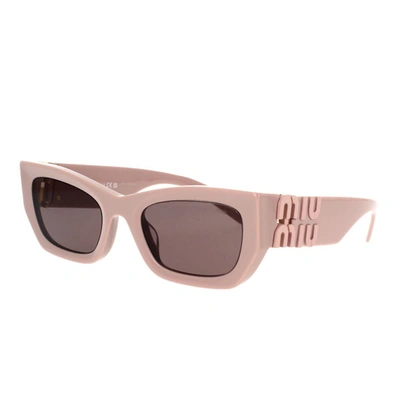 Shop Miu Miu Eyewear Sunglasses In Pink