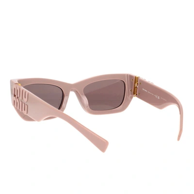Shop Miu Miu Eyewear Sunglasses In Pink