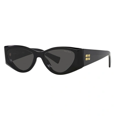 Shop Miu Miu Eyewear Sunglasses In Black