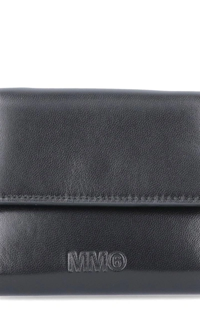 Shop Mm6 Maison Margiela Wallets In Black