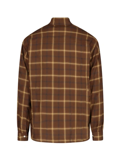Shop Palm Angels Shirts In Brown