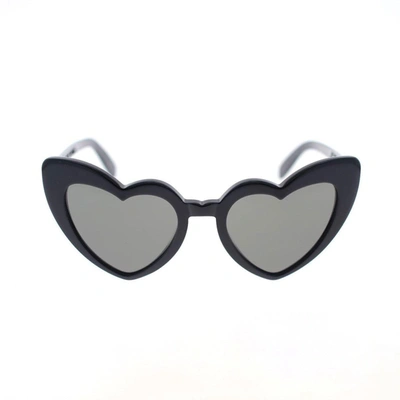 Saint Laurent Loulou Sunglasses In Black