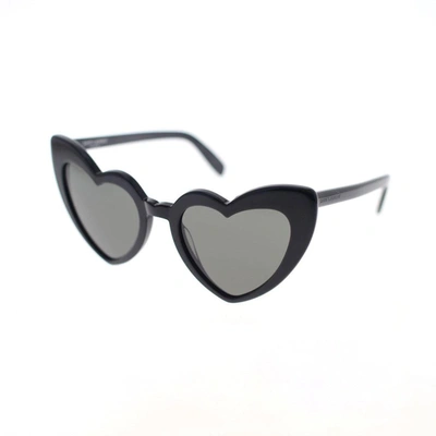 Saint Laurent Loulou Sunglasses In Black