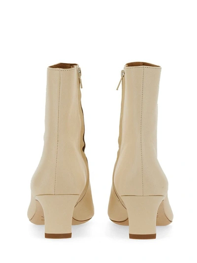 Shop Staud Boot "wally" In Ivory